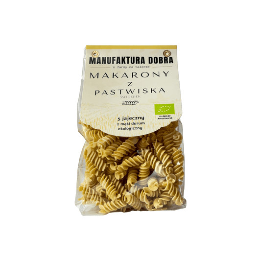 EKO Makarony z Pastwiska – Świderek DURUM 5-jajeczny – 250 g